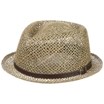 Coyuca Vented Pork Pie Straw Hat by Lipodo - &pound;26.95
