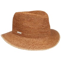Crochet Crown Raffia Hat by Seeberger - &pound;84.95
