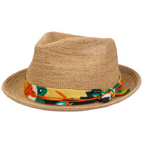 Crochet Festival Player Raffia Hat by Stetson - &pound;149.00