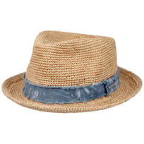 Crochet Raffia Fedora Straw Hat by Stetson - &pound;112.25