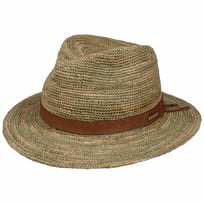Crochet Seagrass Traveller Hat by Stetson - &pound;129.00