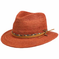 Crochet Traveller Straw Hat by Stetson - &pound;149.00