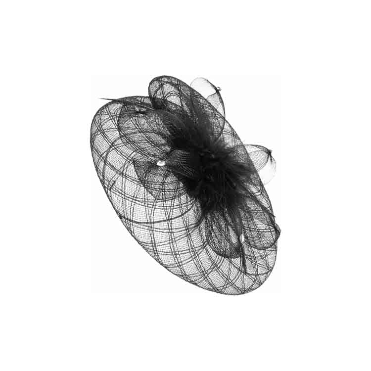 Crynol Fascinator with Feathers by McBURN - &pound;35.95