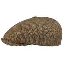 Darsley Harris Tweed Flat Cap by Stetson - &pound;179.00