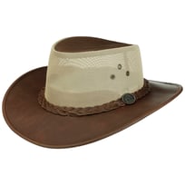 Darwin Cooler Leather Hat by Scippis - &pound;61.95