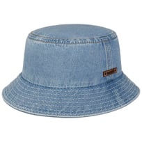 Denim Barista Bucket Hat by Stetson - &pound;79.00