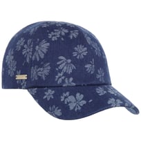 Denim Flower Cap by Seeberger - &pound;35.95