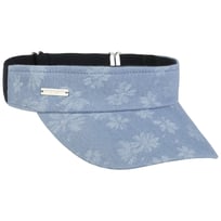 Denim Flower Visor by Seeberger - &pound;31.95