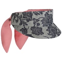 Denim Flowers Visor by bedacht - &pound;26.95