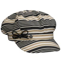 Denova Stripes Newsboy Cap by Lierys - &pound;53.95