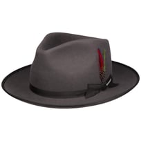 Dervick Fur Felt Fedora Hat by Stetson - &pound;399.00