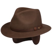 Dest Traveller Wool Hat with Ear Flaps by Stetson - &pound;159.00