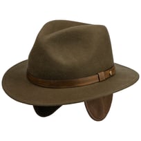 Dest Traveller Wool Hat with Ear Flaps by Stetson - &pound;159.00