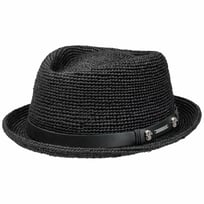 Diamond Crochet Raffia Hat by Stetson - &pound;149.00