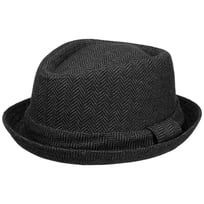 Diamond Crown Herringbone Wool Hat by Lipodo - &pound;31.95