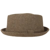 Diamond Crown Herringbone Wool Hat by Lipodo - &pound;31.95