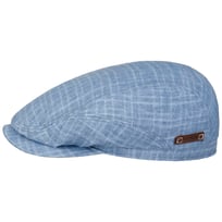 Driver Barista Linen Flat Cap by Stetson - &pound;119.00