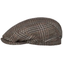 Driver Murnley Check Flat Cap by Stetson - &pound;179.00