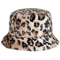 Ella Bucket Hat with Leopard Pattern by Mayser - &pound;96.95