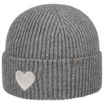 Extra Fine Merino Heart Knit Beanie by Lierys - &pound;61.95