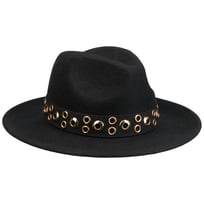 Eyelet Band Fedora Wool Hat by Seeberger - &pound;88.95