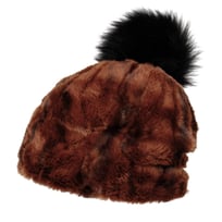 Fake Fur Pompom Hat by Gebeana - &pound;70.95