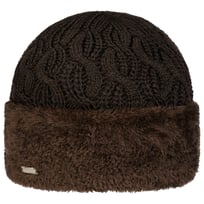 Faux Fur Cuff Knit Hat by Seeberger - &pound;35.95