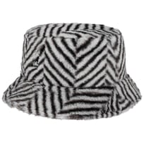 Faux Fur Herringbone Bucket Hat by Kangol - &pound;37.95