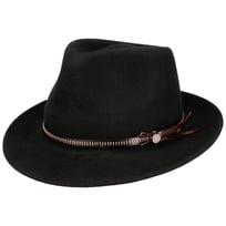 Fedora Felt Hat with Leather Band by Lierys - &pound;70.95