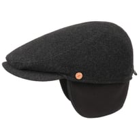 Felix Earflaps Flat Cap by Mayser - &pound;122.95