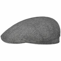 Fine Herringbone Driver Flat Cap by Stetson - &pound;169.00