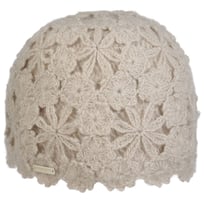 Flower Crochet Women�s Beanie Hat by Seeberger - &pound;35.95