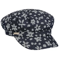 Flower Denim Fisherman�s Cap by Seeberger - &pound;31.95