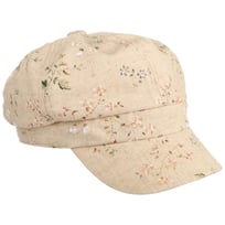 Flowers Linen Newsboy Cap by Lipodo - &pound;26.95