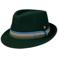 Four Colour Band Trilby Wool Hat by Mayser - &pound;122.95