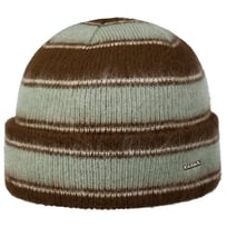 Fuzzy Stripe Soft Beanie Hat by Kangol - &pound;49.95