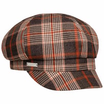 Gadiala Check Newsboy Cap by Seeberger - &pound;40.95