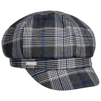 Gadiala Check Newsboy Cap by Seeberger - &pound;40.95