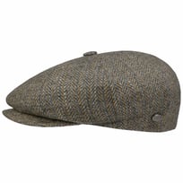Galvin Stripe Herringbone Flat Cap by Bailey 1922 - &pound;70.95