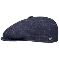 Galvin Windowpane Plaid Flat Cap by Bailey 1922 - &pound;56.95