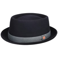 Gareth Herringbone Wool Pork Pie Hat by Mayser - &pound;88.95