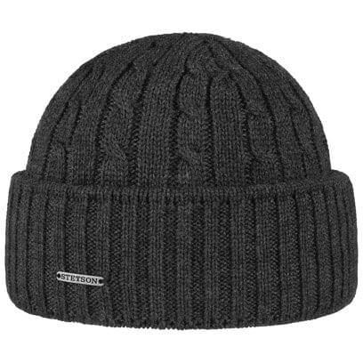 Georgia Wool Knit Hat with Cuff by Stetson - &pound;79.00