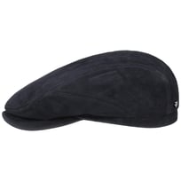 Goat Suede Flat Cap by Stetson - &pound;199.00