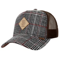 HFT Check Logo Patch Tweed Cap by Djinns - &pound;23.95