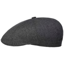 Harridge Silk Flat Cap by Stetson - &pound;129.00
