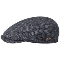 Harris Tweed Driver Flat Cap by JJ Hats - &pound;112.95