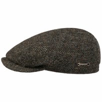 Harris Tweed Driver Flat Cap by Stetson - &pound;149.00