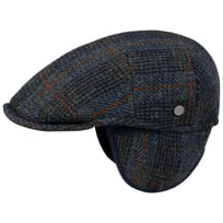 Harris Tweed Ear Flaps Flat Cap by Lierys - &pound;96.95