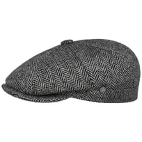 Harris Tweed Herringbone Flat Cap by Lierys - &pound;87.95