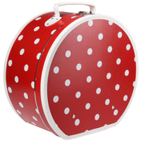 Hat Box Red with Dots by Lierys - &pound;70.95